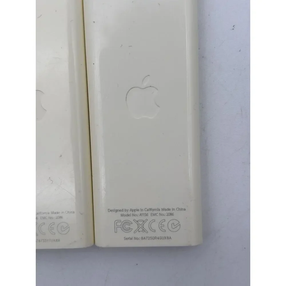 2 Apple Remote Controls Apple TV MacBook iMac Mac Pro A1156 Tested Working